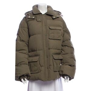 Ganni oversized unisex women’s puffer coat jacket NWT size L